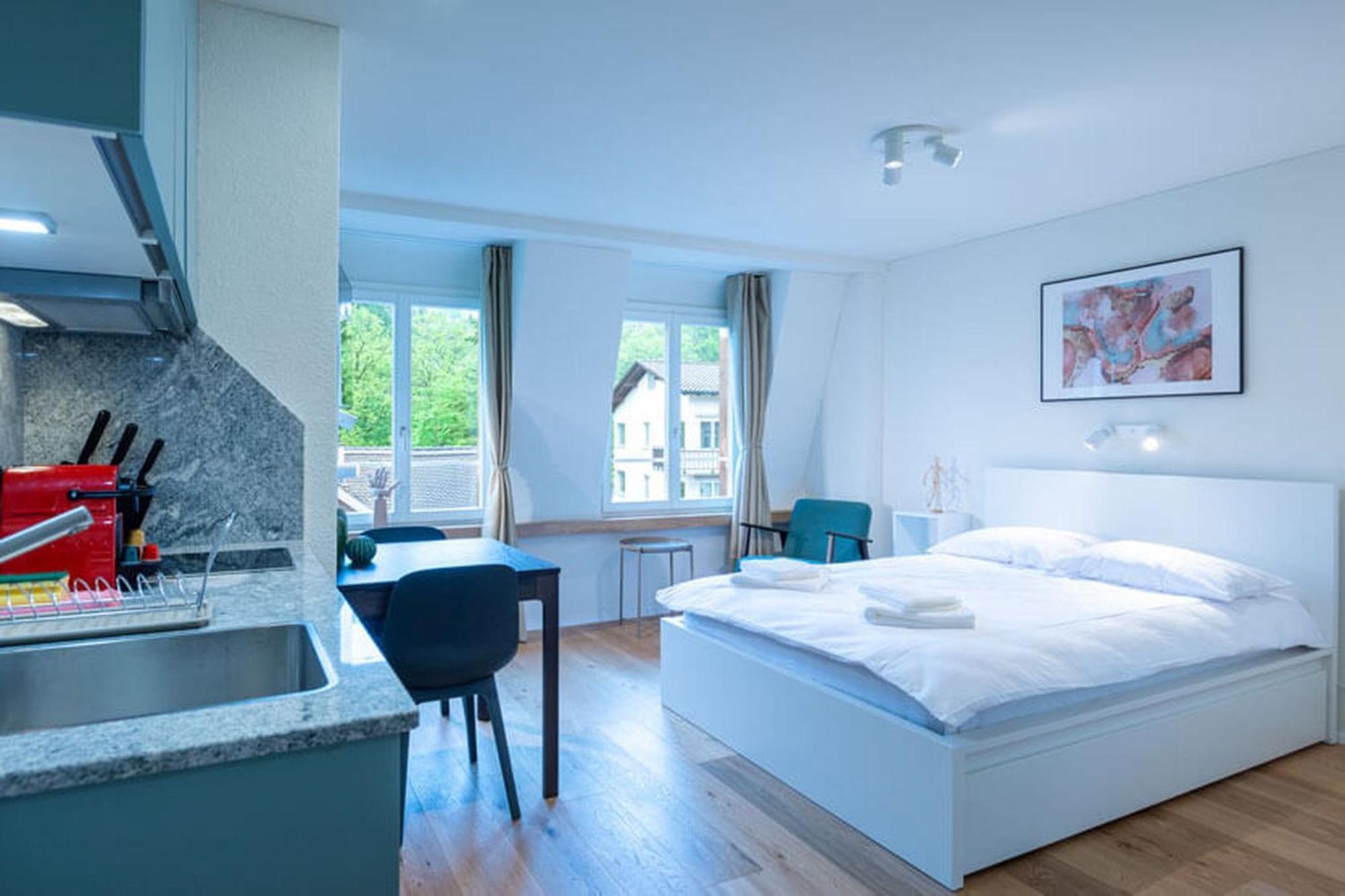 Hitrental Riesbach Apartments Zürih Dış mekan fotoğraf